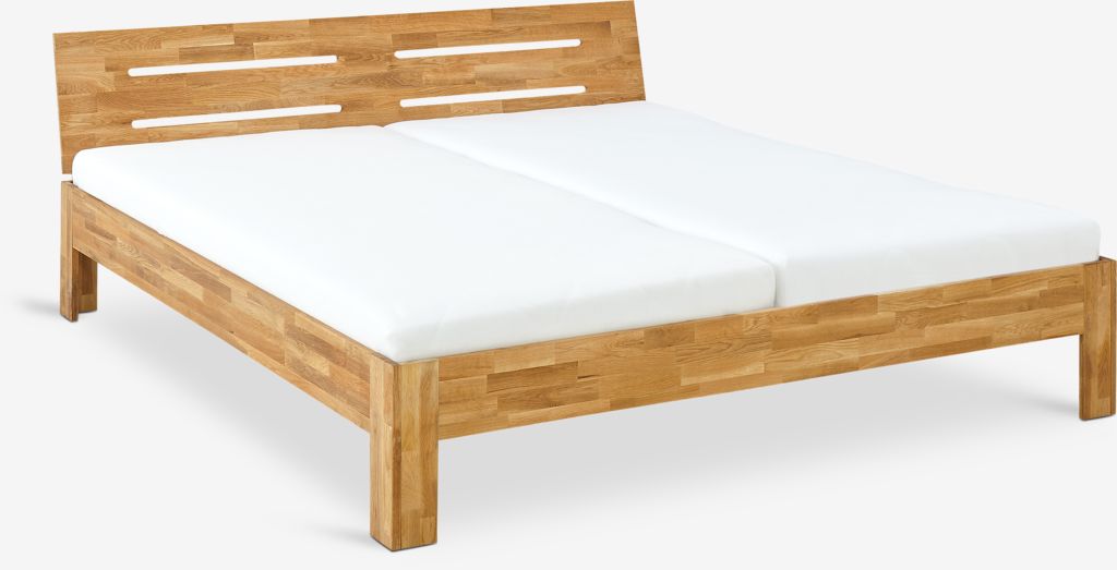 Ram kreveta OLSKER 160x200 hrast